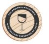 2" Custom Wooden Dollar - Print on 2 Sides - 1 Color